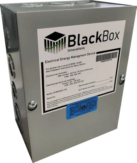 black box electric generator|black box evems240.